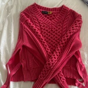 POLO Hot Pink Knit Sweater